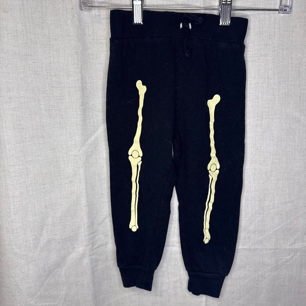70 Threads Toddler 2T Glow in the Dark Skeleton Jogger Pants Halloween